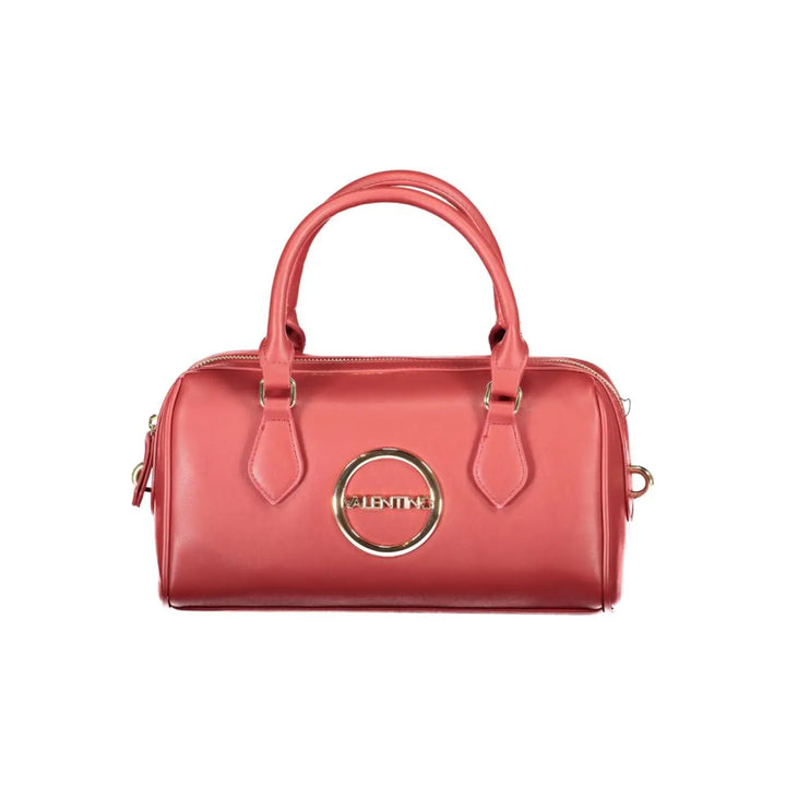 Mario Valentino Rosso Polyurethane Women’s Bag