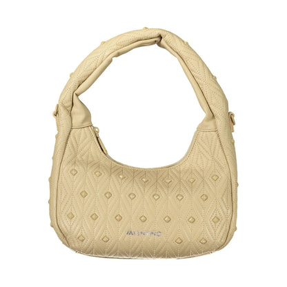 Mario Valentino Shoulder Bag Beige Chic Modern Elegance