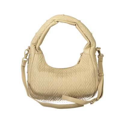 Mario Valentino Shoulder Bag Beige Chic Modern Elegance