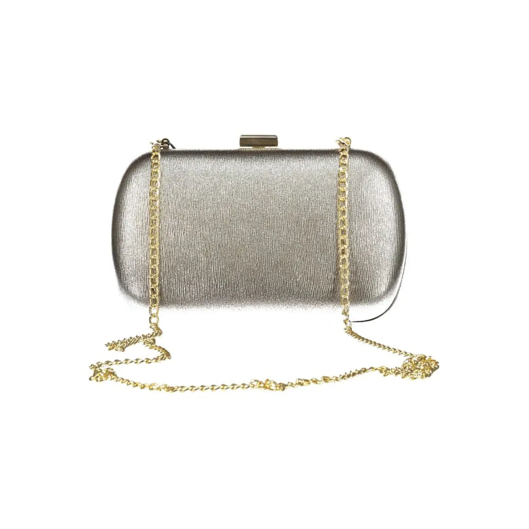 Mario Valentino Silver Polyurethane Women’s Bag