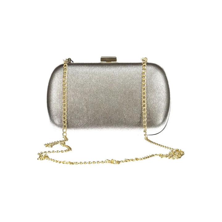 Mario Valentino Silver Polyurethane Women’s Bag