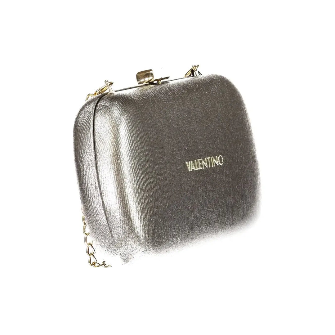 Mario Valentino Silver Polyurethane Women’s Bag
