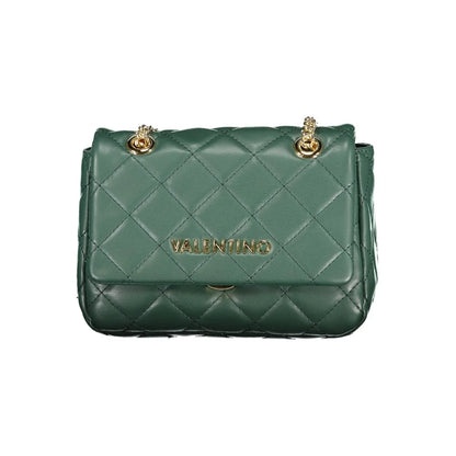 Mario Valentino Verde Poliuretano Women Shoulder Bag