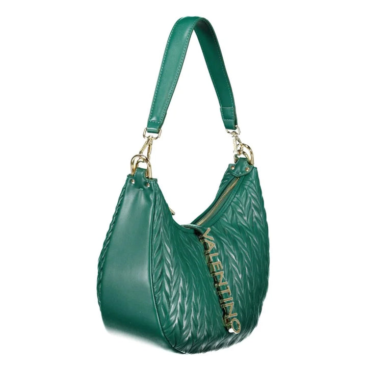 Mario Valentino Verde Polyurethane Women’s Shoulder Bag