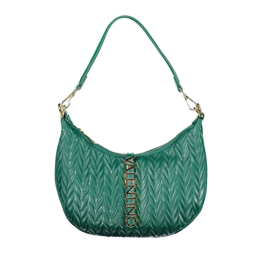 Mario Valentino Verde Polyurethane Women’s Shoulder Bag