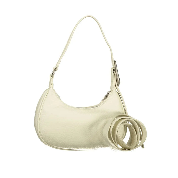 Mario Valentino White Polyurethane Women Shoulder Bag