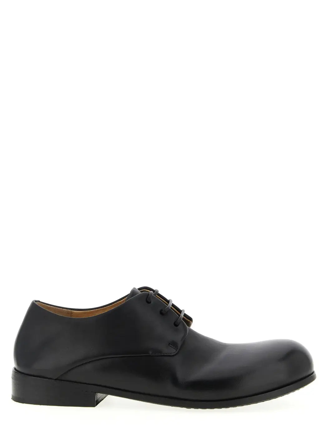 Marsell Black Calfskin Oxfords and Derbies
