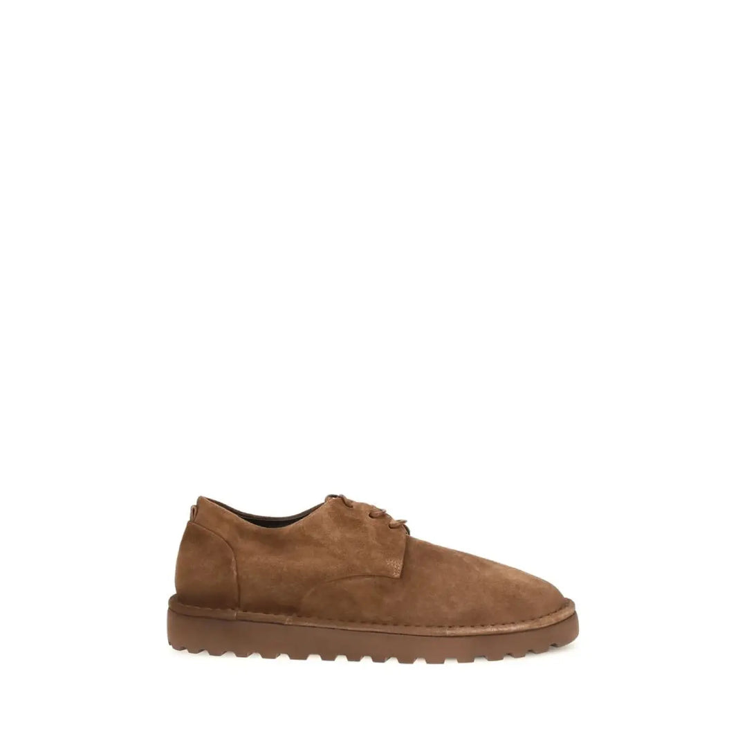 Marsell Brown Calf Leather Bos Taurus Oxfords and Derbies