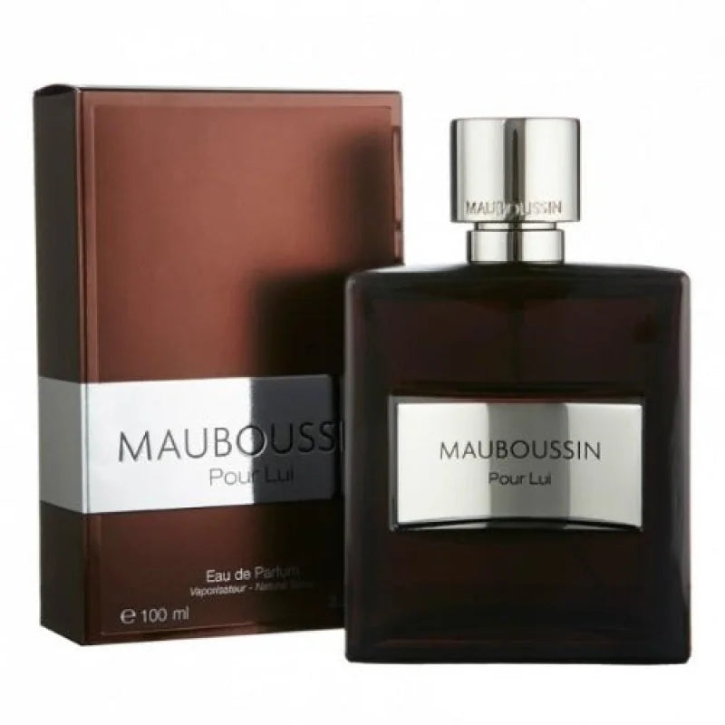 Mauboussin Pour Lui Aromatic Woody Fragrance Warm Amber Elegance Men’s Cologne