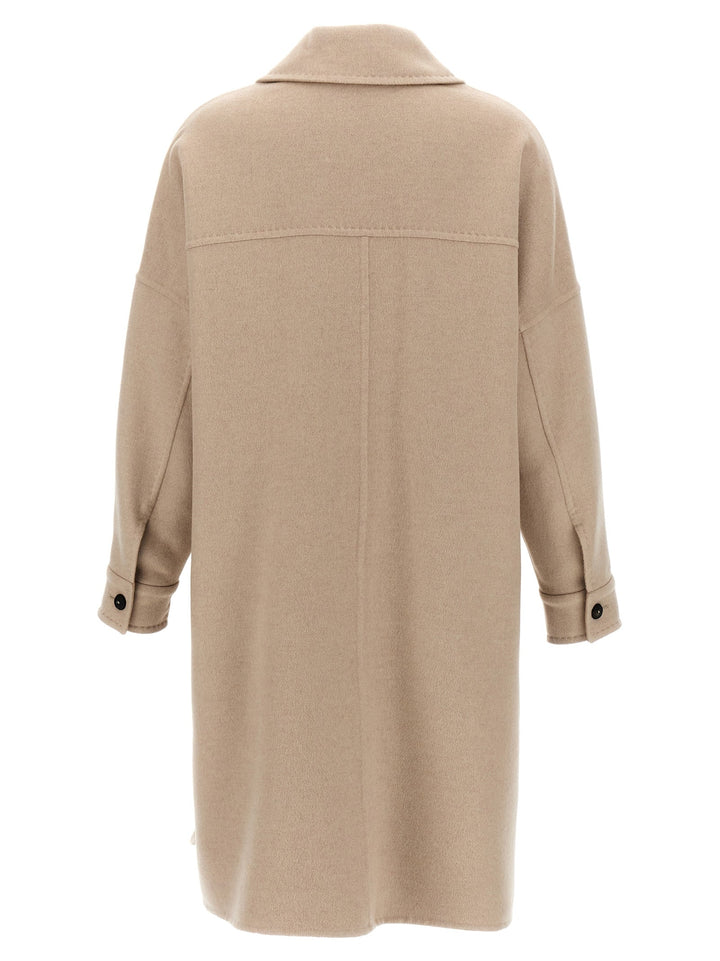 Max Mara Beige Cashmere Coat