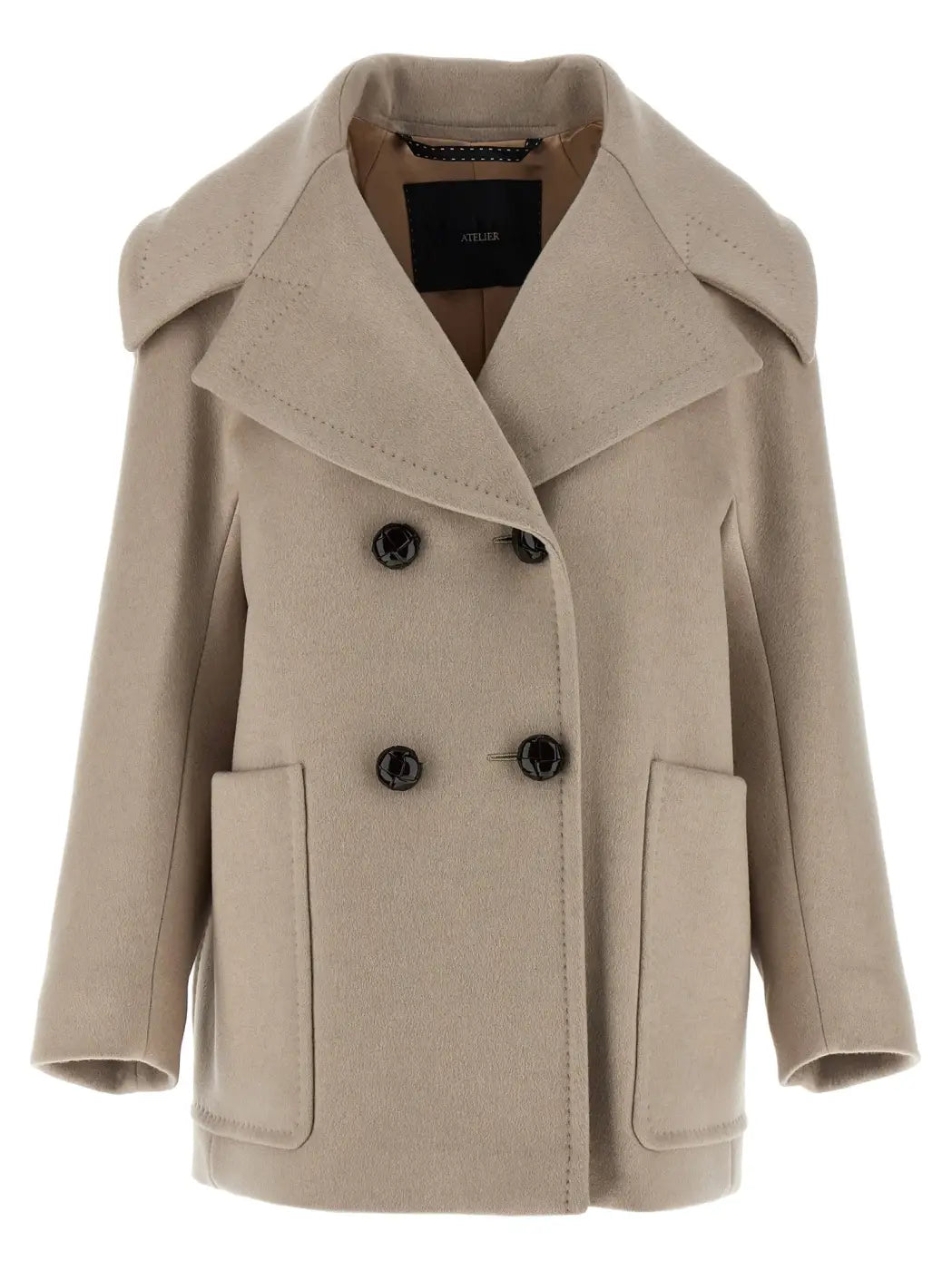 Max Mara Beige Cashmere Coat