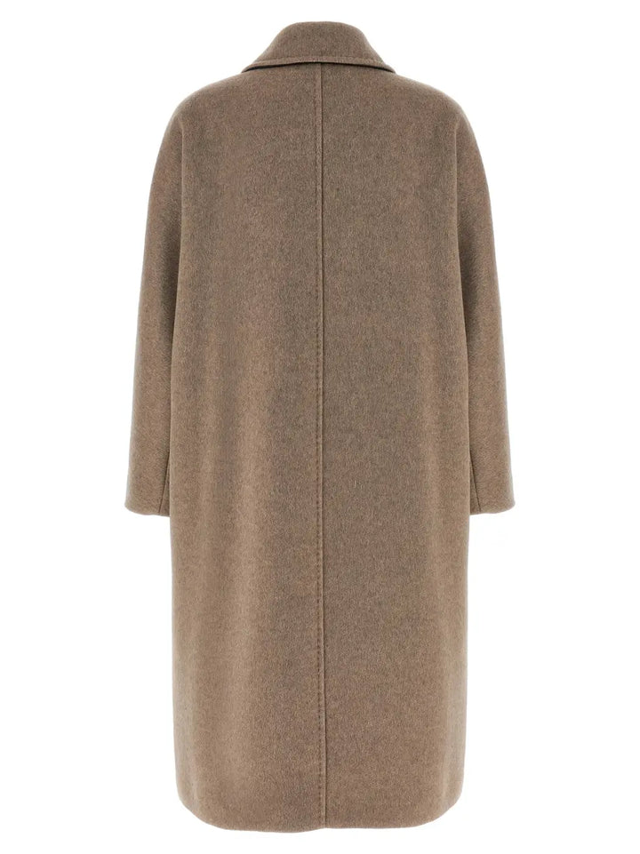 Max Mara Beige Cashmere Coat