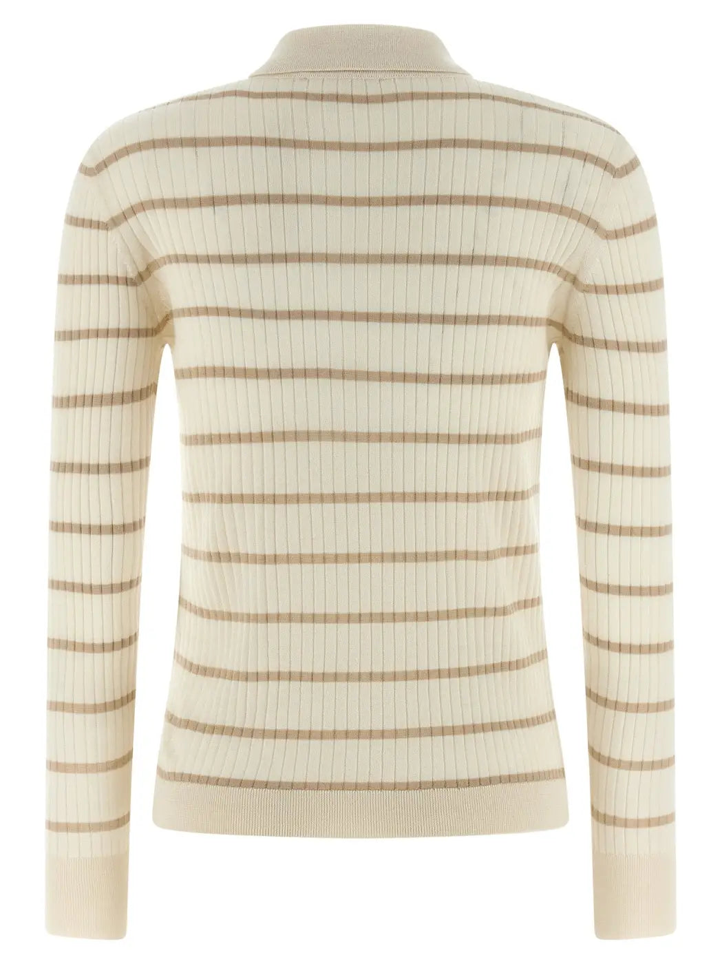 Max Mara Beige Cashmere Polo Shirt