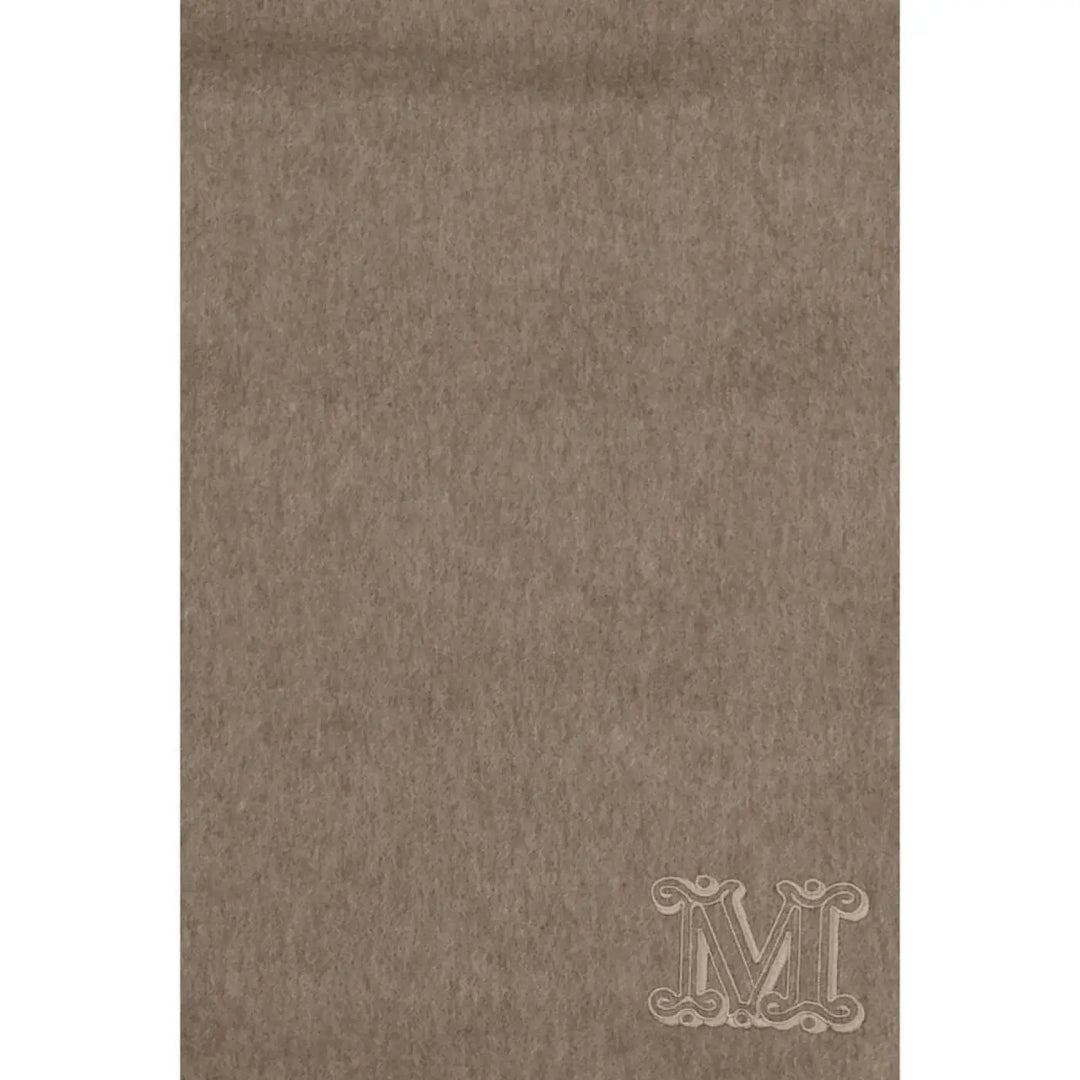 Max Mara Beige Cashmere Scarf