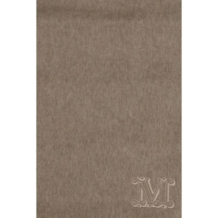 Max Mara Beige Cashmere Scarf