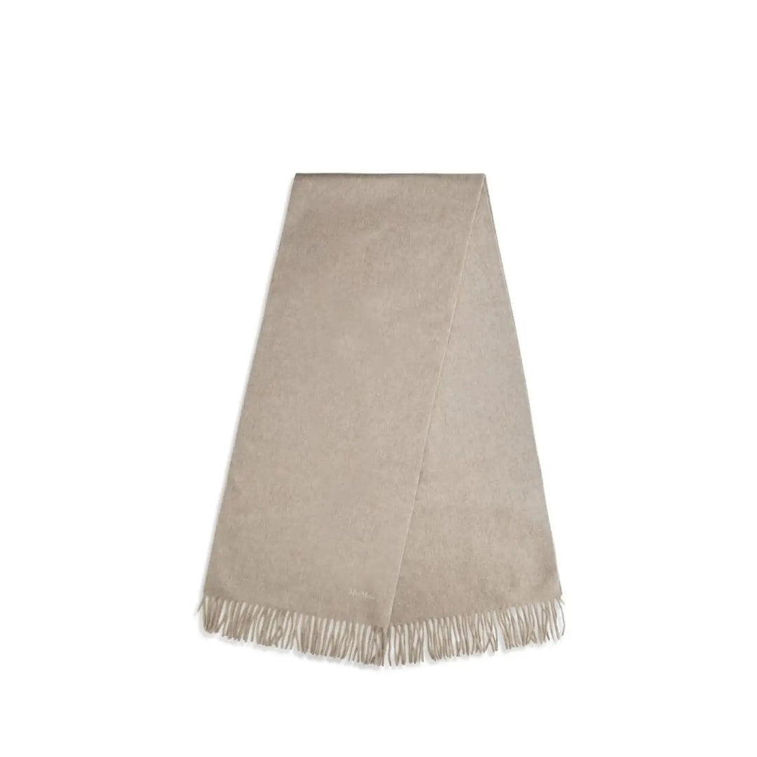 Max Mara Beige Cashmere Scarf