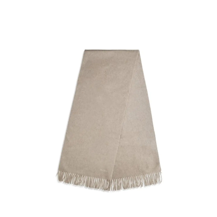 Max Mara Beige Cashmere Scarf