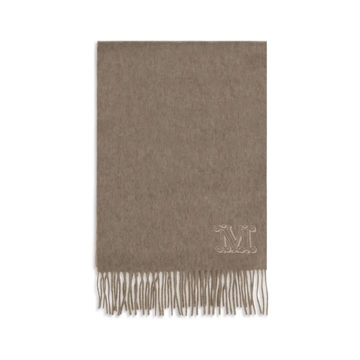 Max Mara Beige Cashmere Scarf