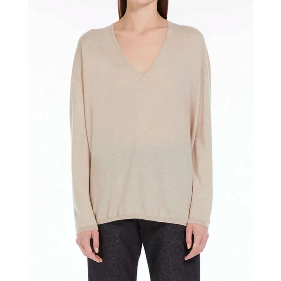 Max Mara Beige Cashmere Sweater