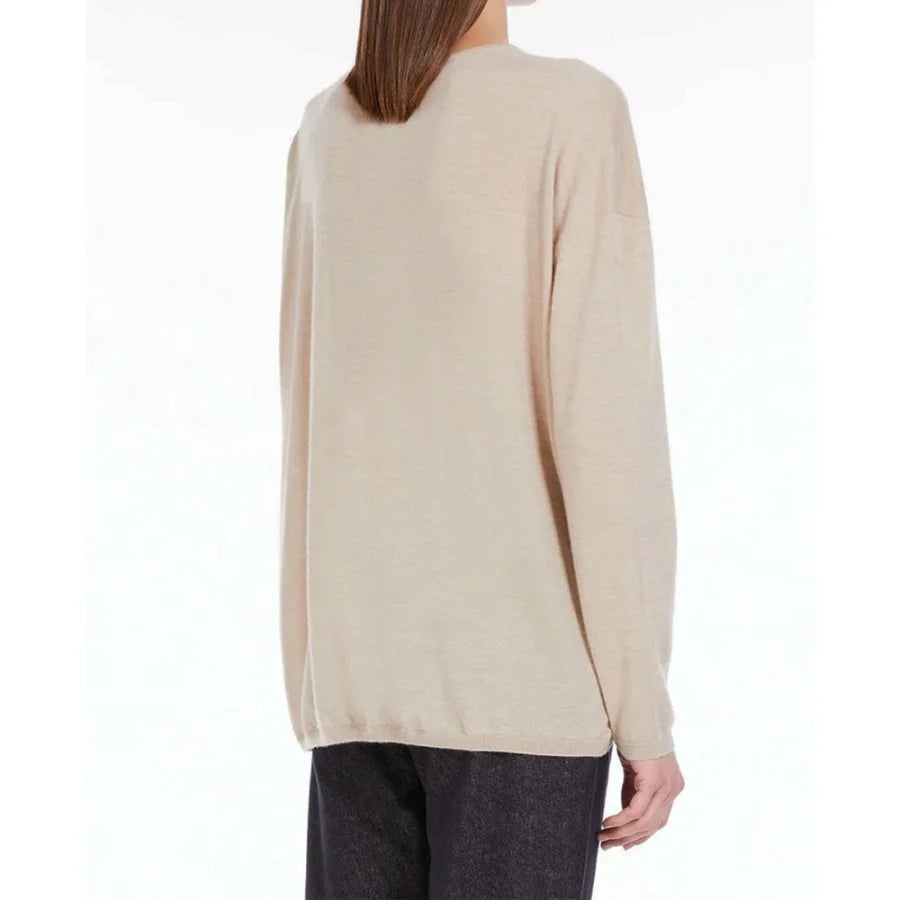 Max Mara Beige Cashmere Sweater