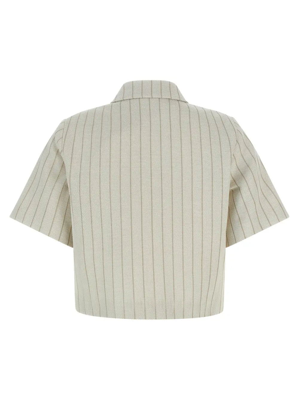 Max Mara Beige Cotton Full-length Jacket