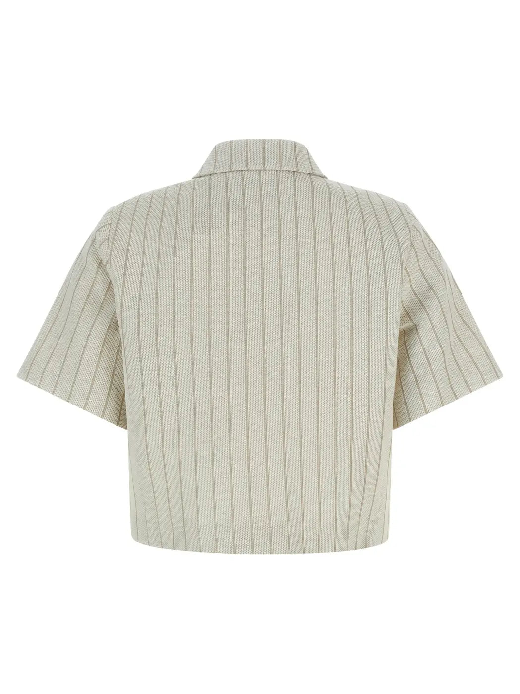 Max Mara Beige Cotton Full-length Jacket