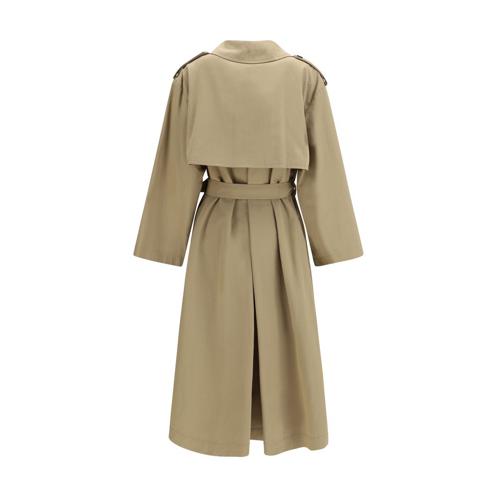 Max Mara Trench Coats - Beige Cotton Coat