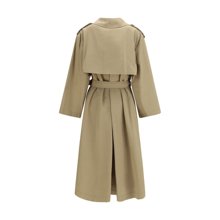 Max Mara Trench Coats - Beige Cotton Coat