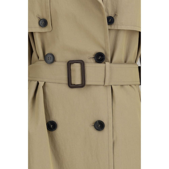 Max Mara Trench Coats - Beige Cotton Coat