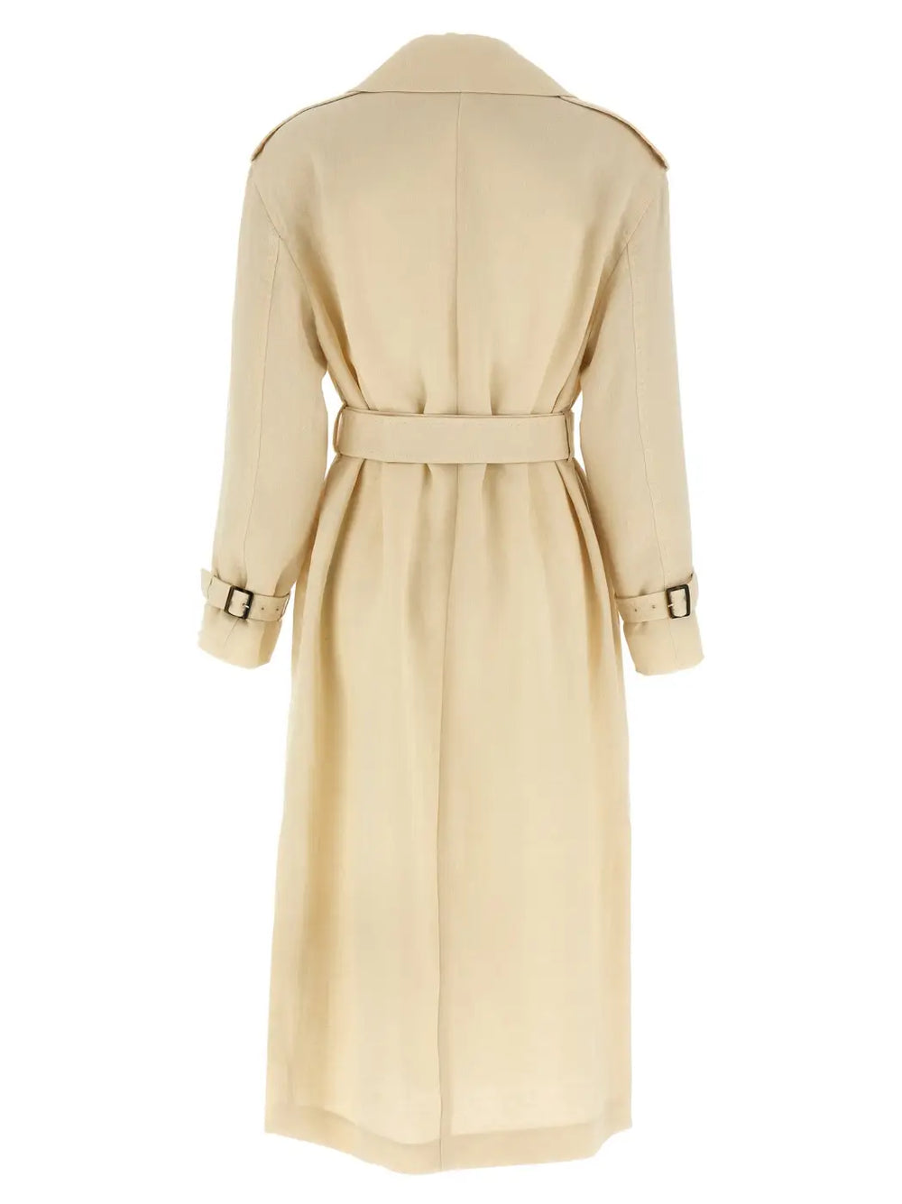 Max Mara Beige Flax Coat