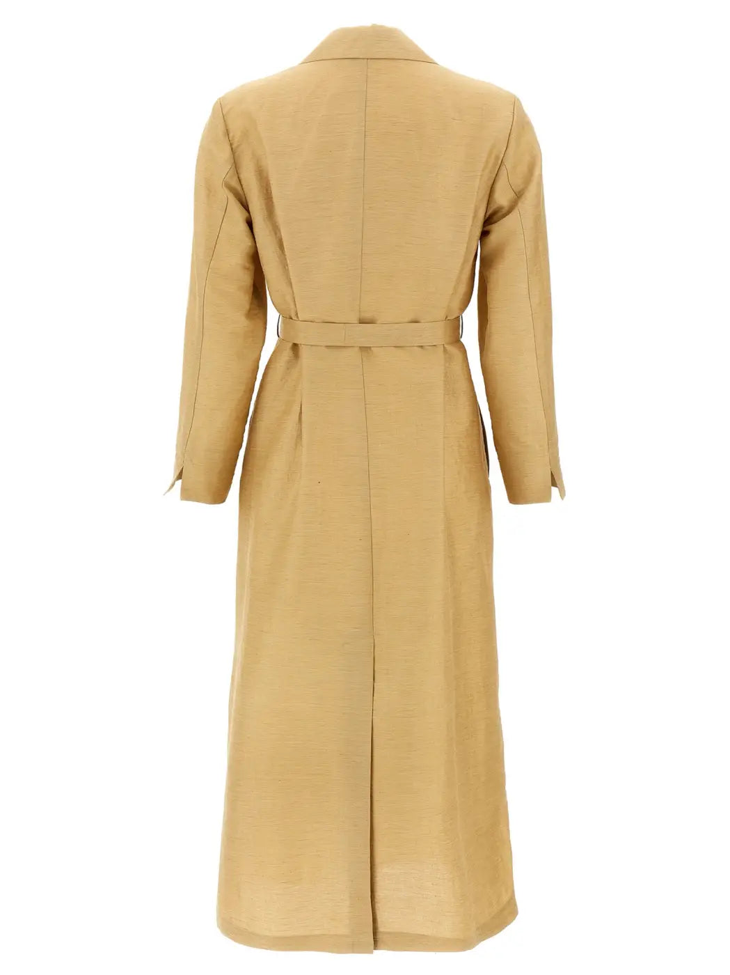 Max Mara Beige Fluorofiber Coat