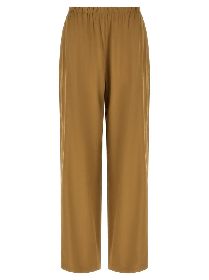 Max Mara Beige Linen Casual Pants