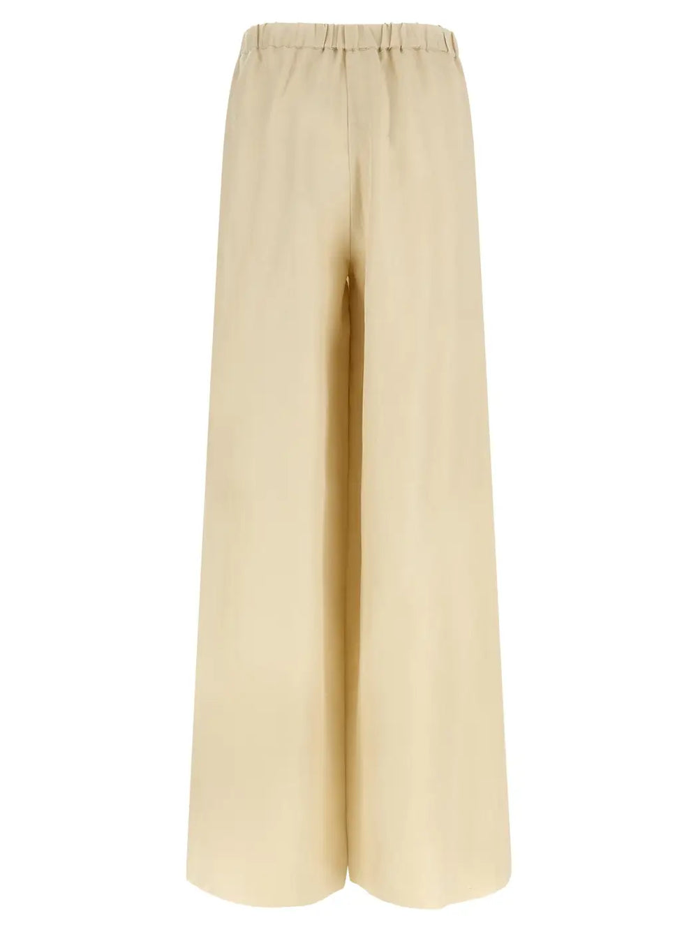 Max Mara Beige Linen Casual Pants