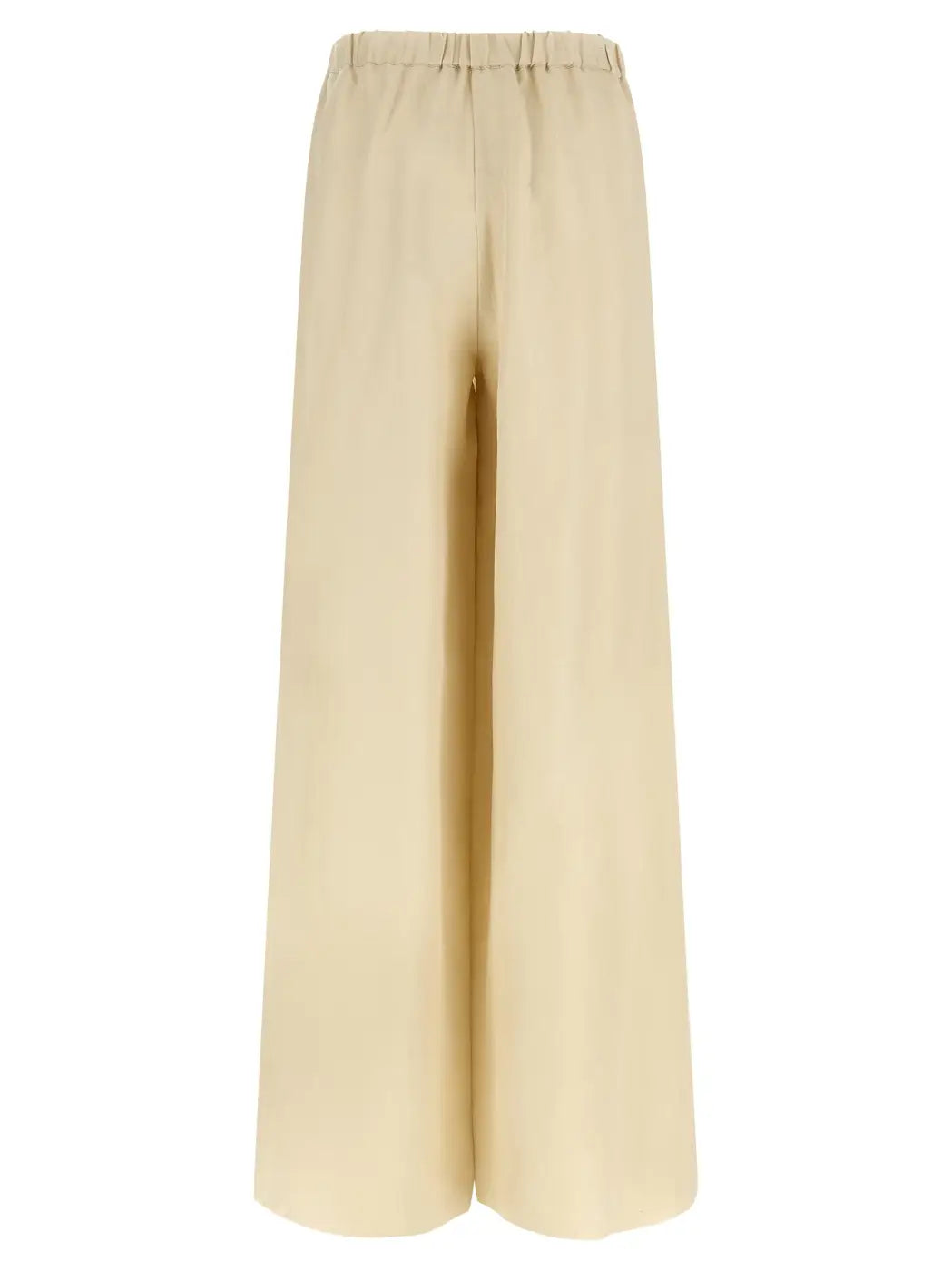 Max Mara Beige Linen Casual Pants