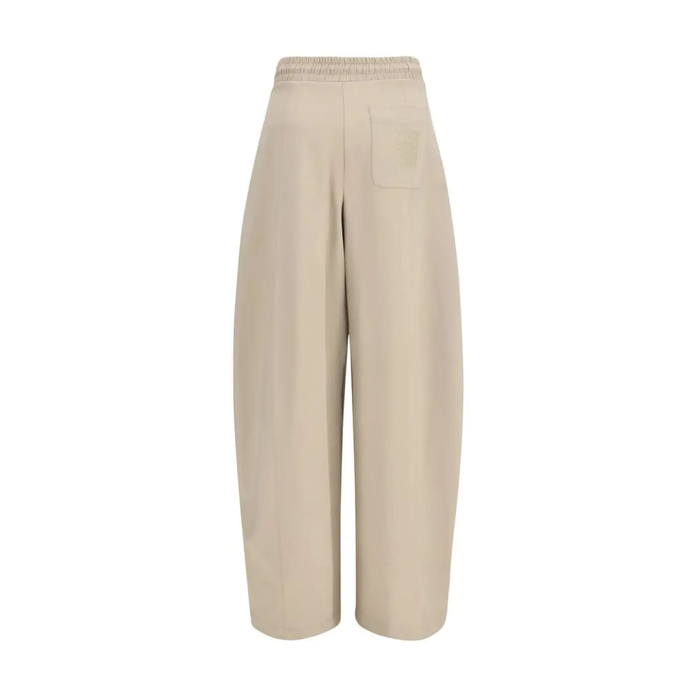 Max Mara Beige Polyamide Athletic Pants