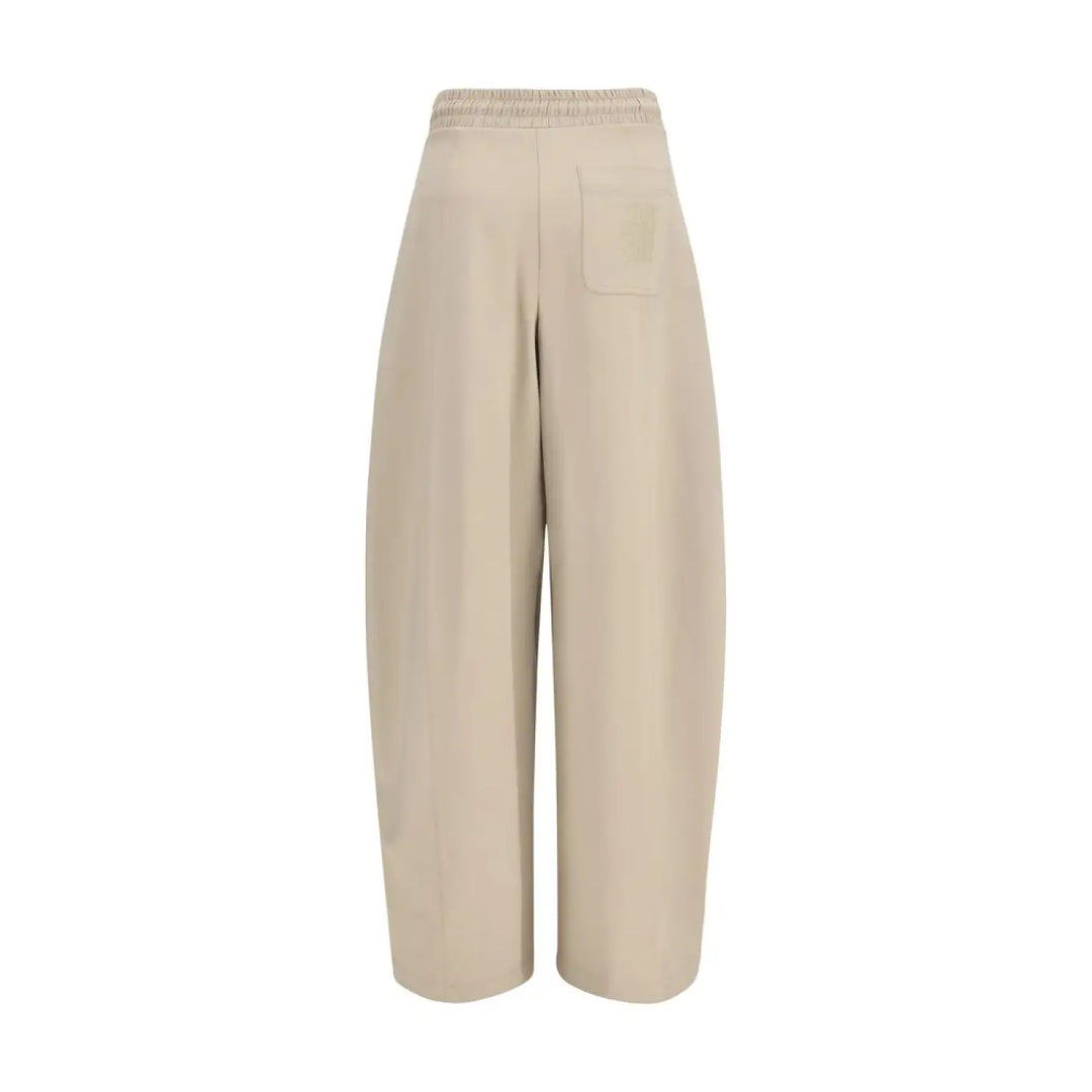 Max Mara Beige Polyamide Athletic Pants