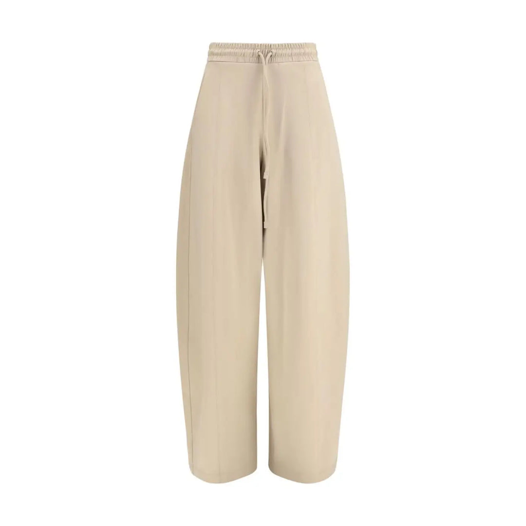 Max Mara Beige Polyamide Athletic Pants