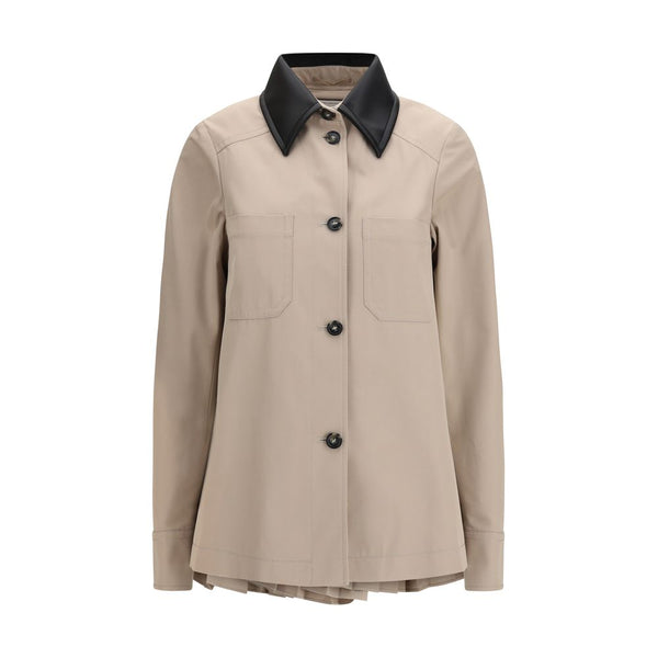 Max Mara Coats & Jackets - Beige Polyester Coat