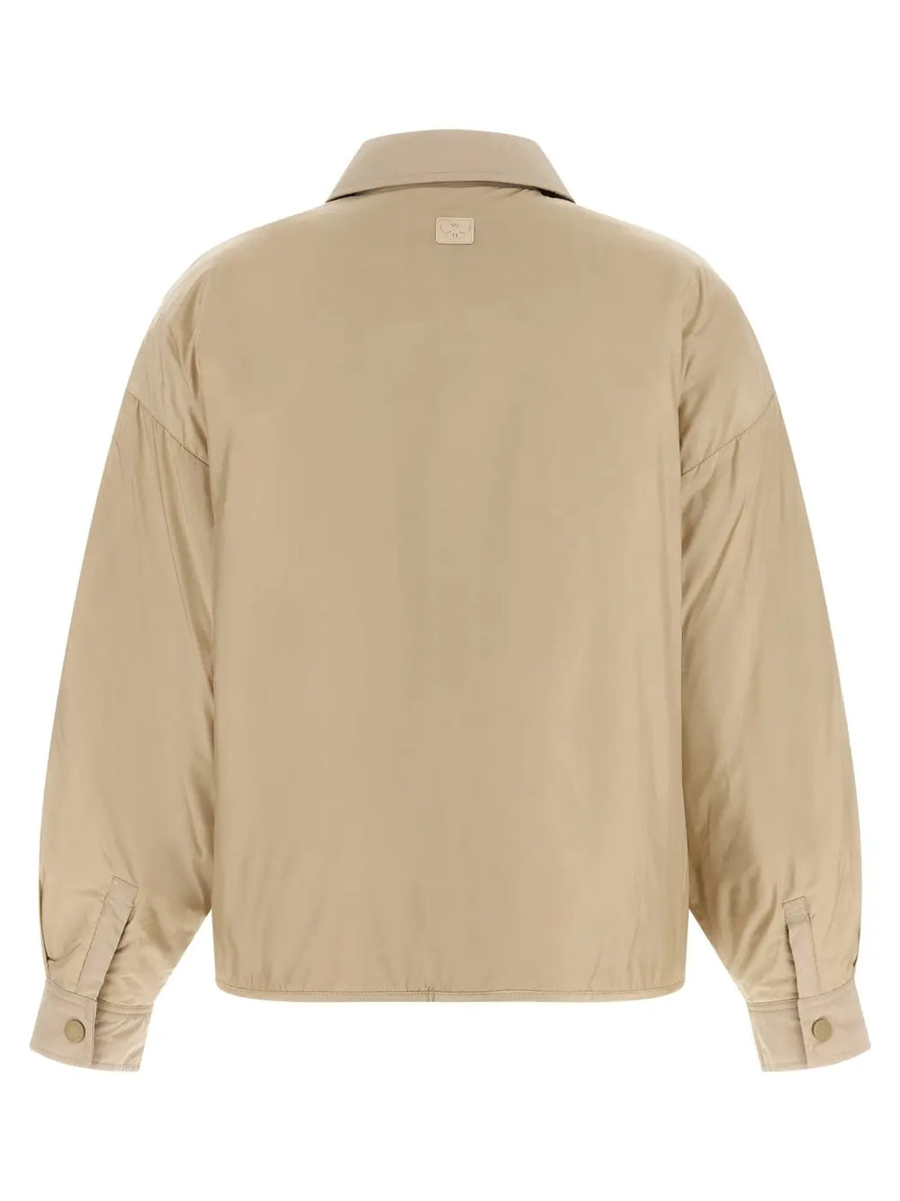 Max Mara Beige Polyester Full-length Jacket