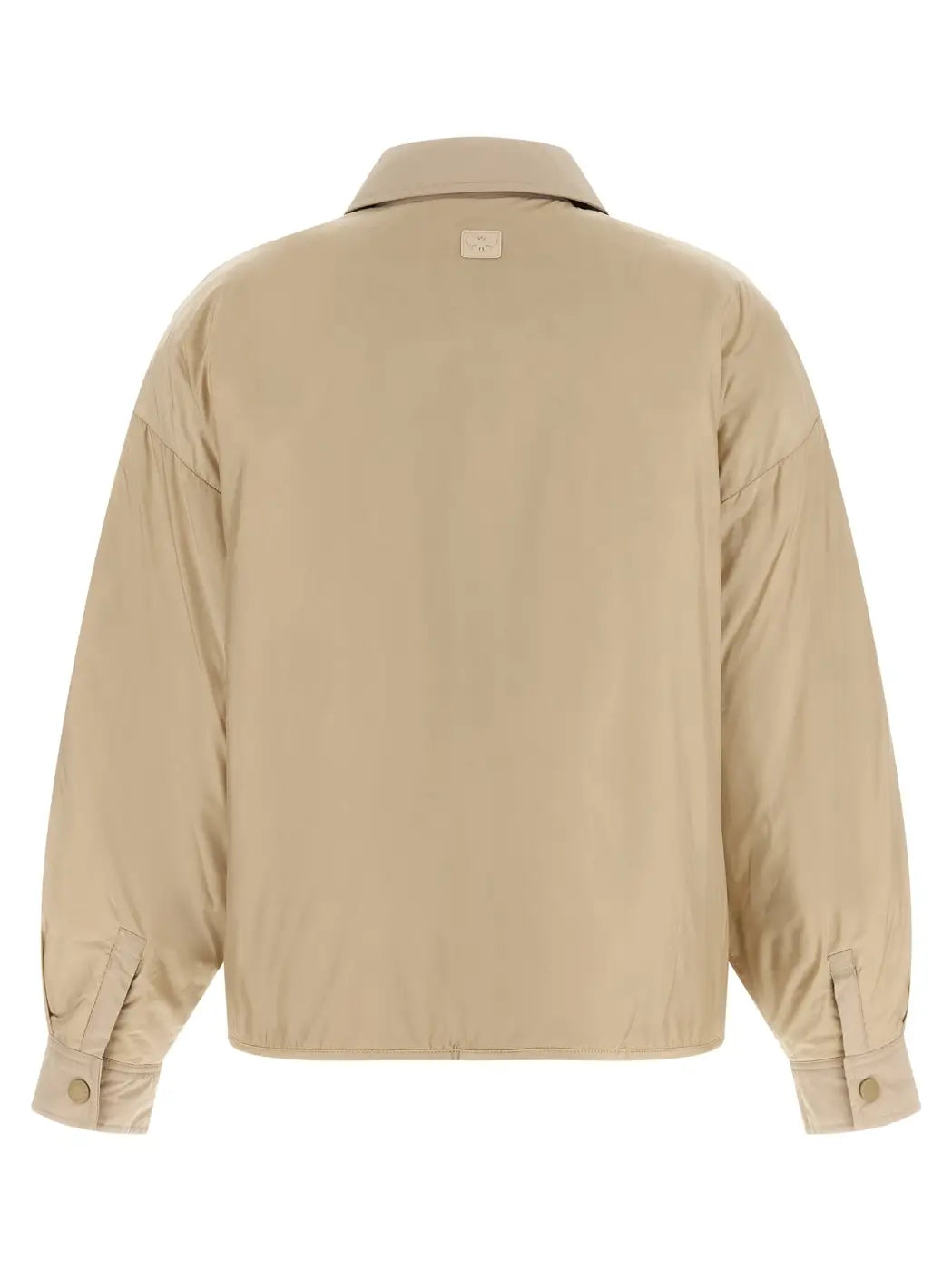 Max Mara Beige Polyester Full-length Jacket