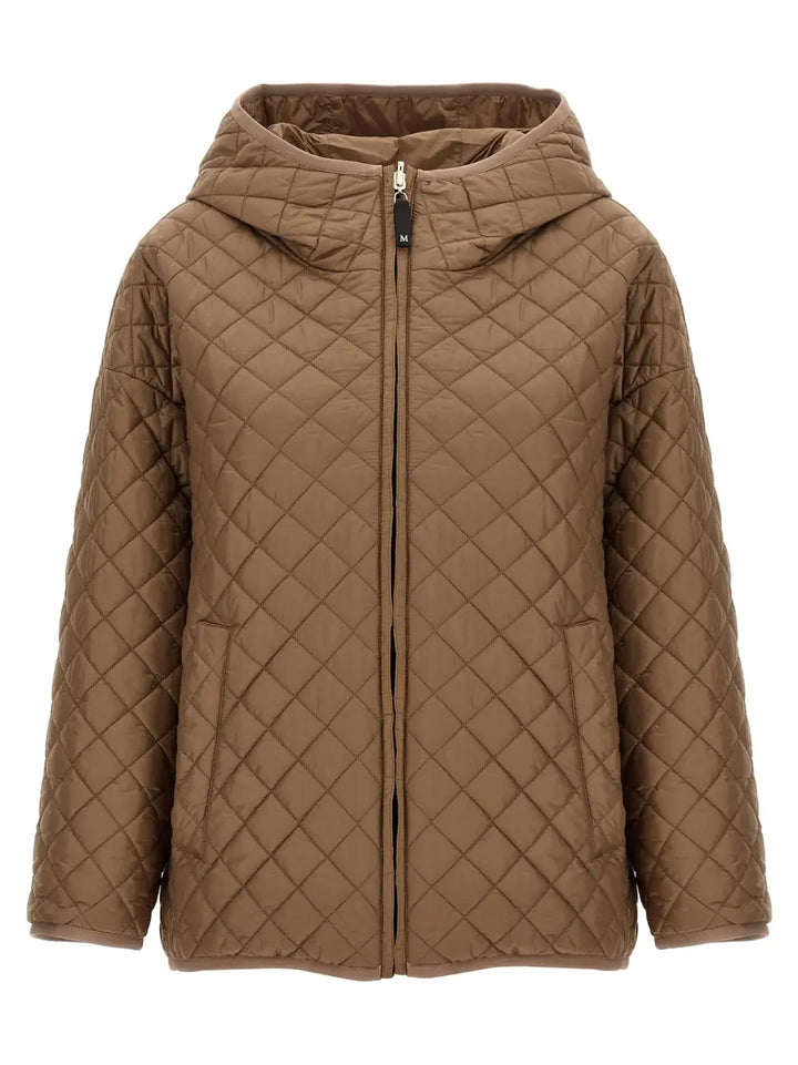 Max Mara Beige Polyester Shell Jacket