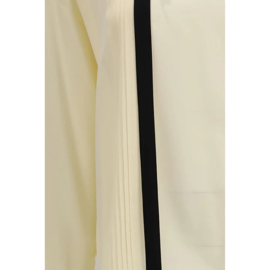 Max Mara Beige Silk Blouse