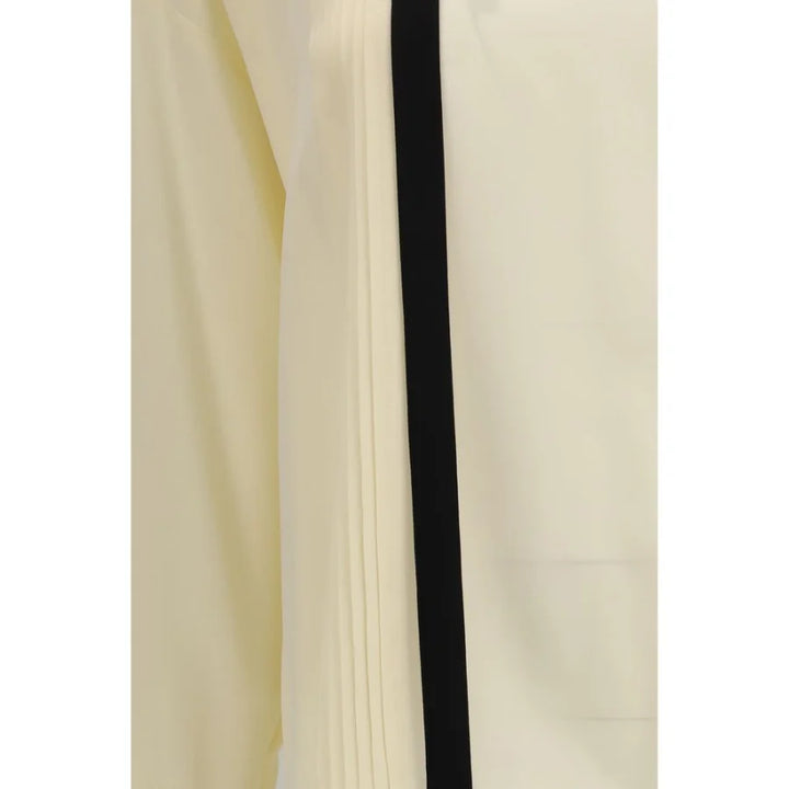 Max Mara Beige Silk Blouse