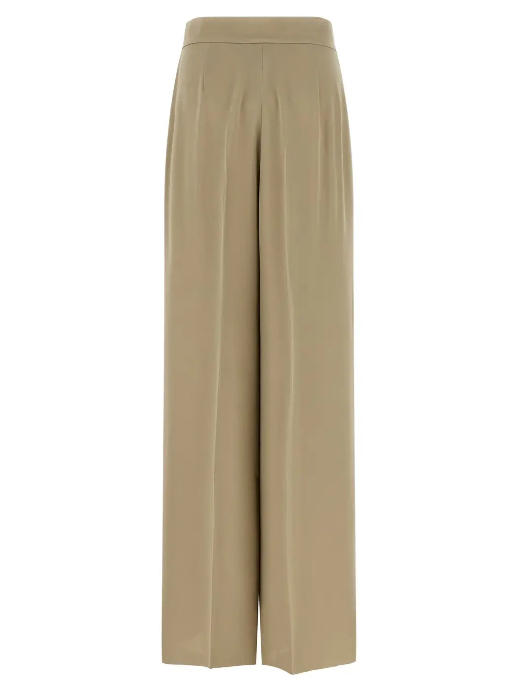Max Mara Beige Silk Dress Pants