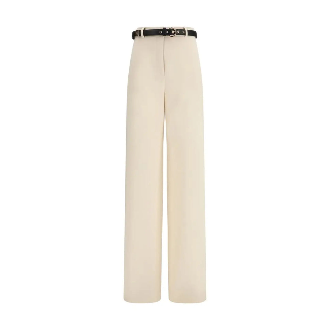 Max Mara Beige Triacetate Dress Pants