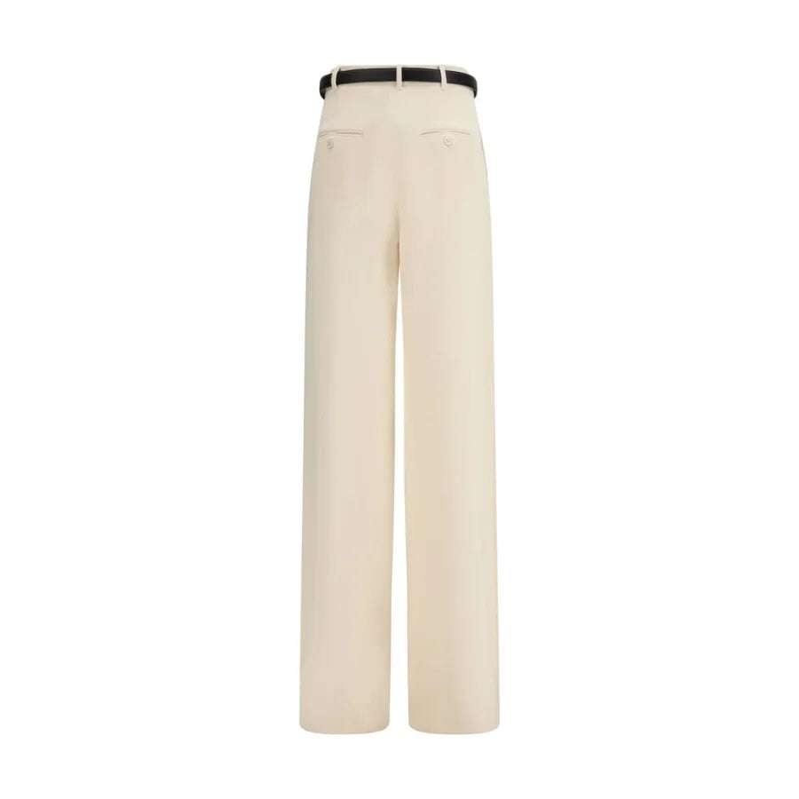Max Mara Beige Triacetate Dress Pants