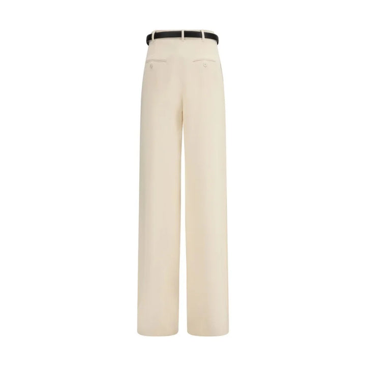 Max Mara Beige Triacetate Dress Pants