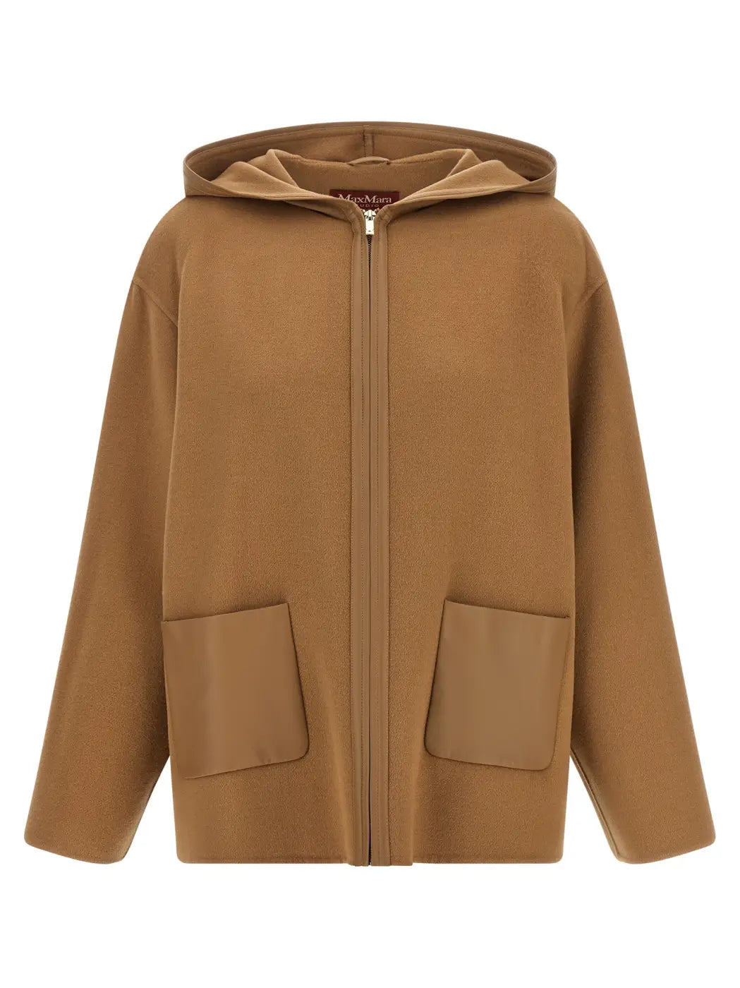 Max Mara Beige Virgin Wool Coat