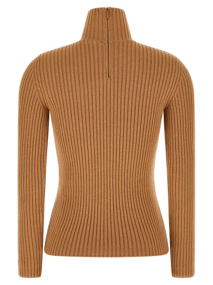 Women’s Max Mara Beige Wool Cardigan