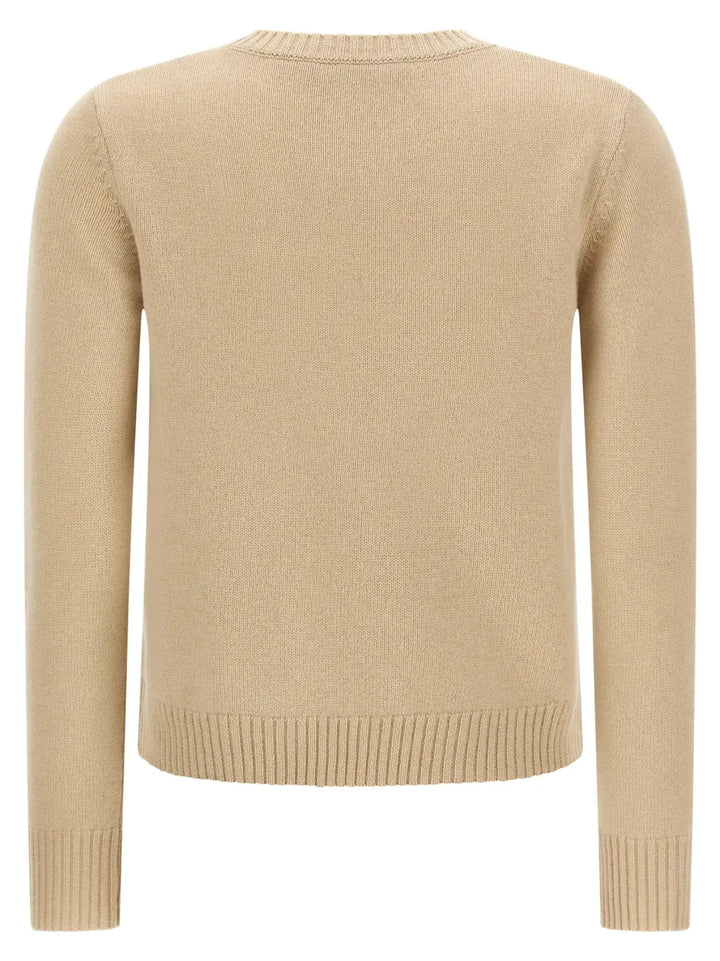 Max Mara Beige Wool Cardigan